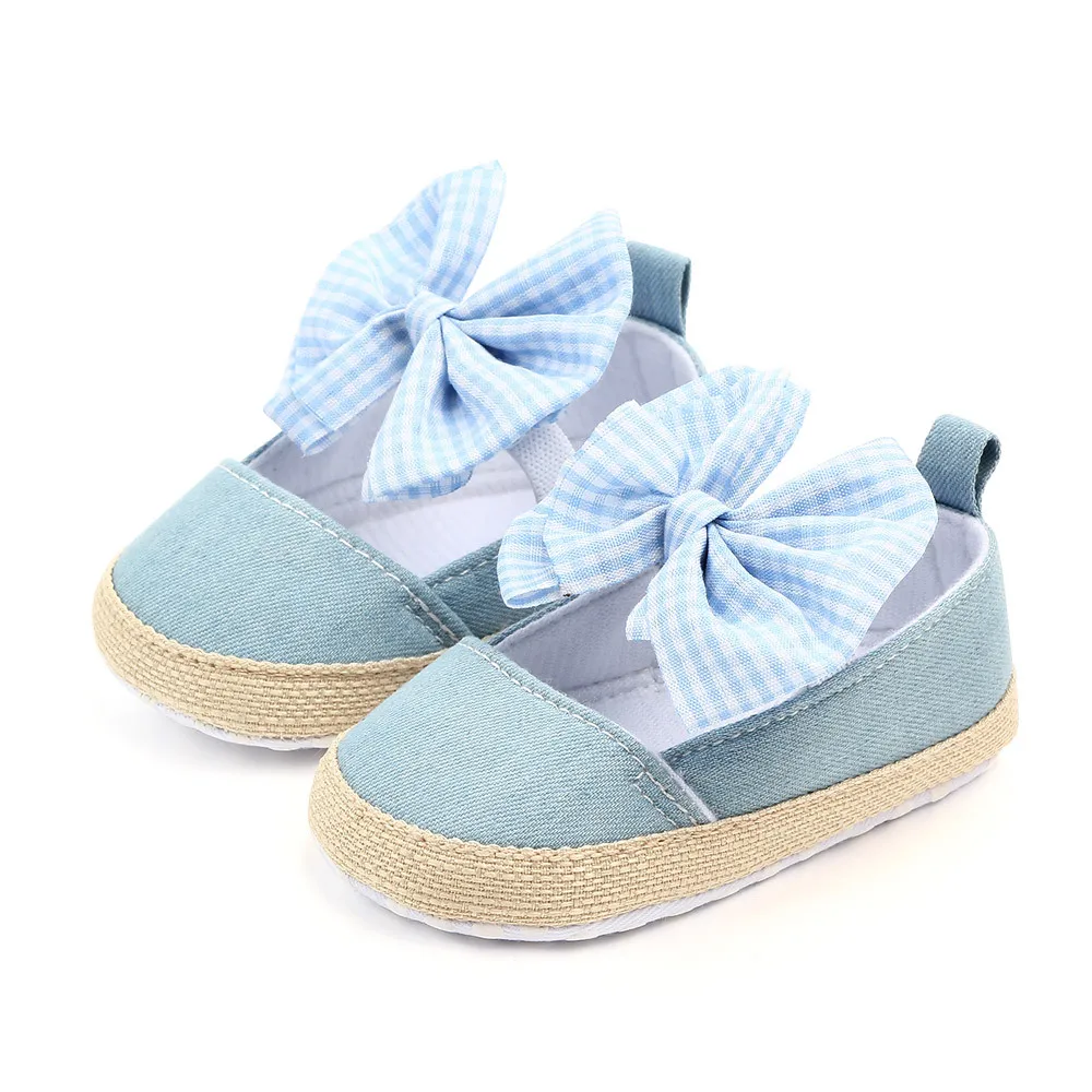 

Cute Baby Girls Clogs Shoes Fashion Infant Bow Stripe Baby Girls Soft Sole Sandals Toddler Summer Shoes Bow-Knot Party Shoes