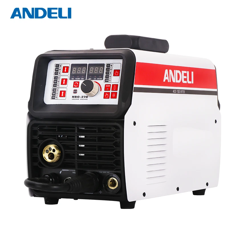 Andeli Portable Intelligent Co2 Mig welder Lasser-270 Multifunctional 220 V 5 And 1 Laser welding Machine maquina de soldar