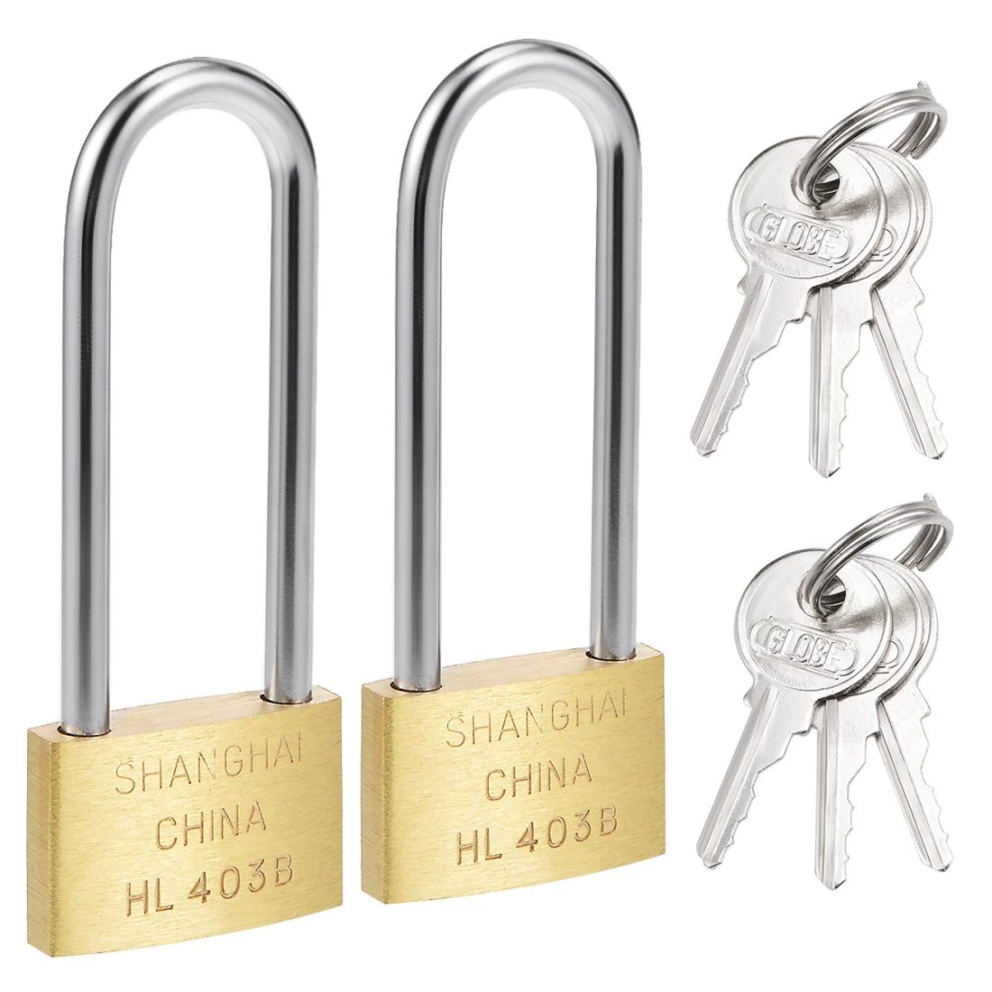 Uxcell 2 шт. латунные навесы с ключом различной матовой отделкой затвердевающая