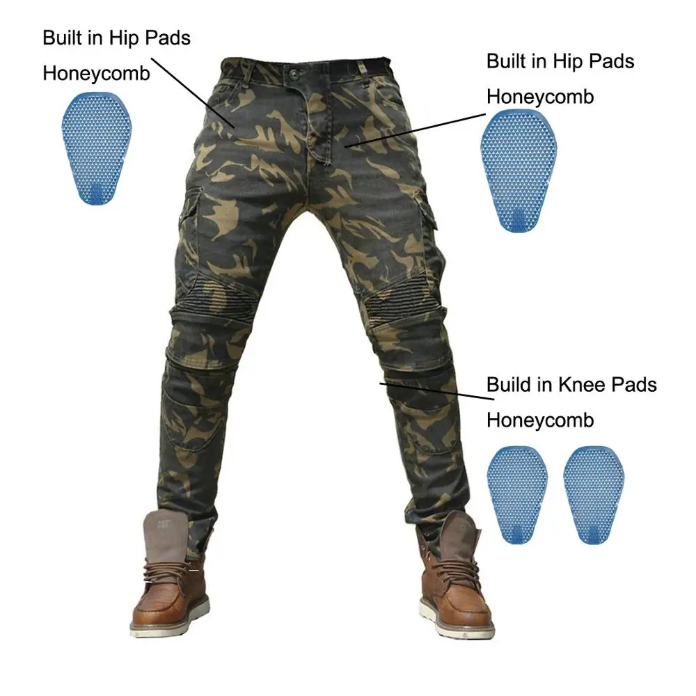 Мотоциклетные аксессуары с 4 наколенниками вставками под бедра и силикагелевыми