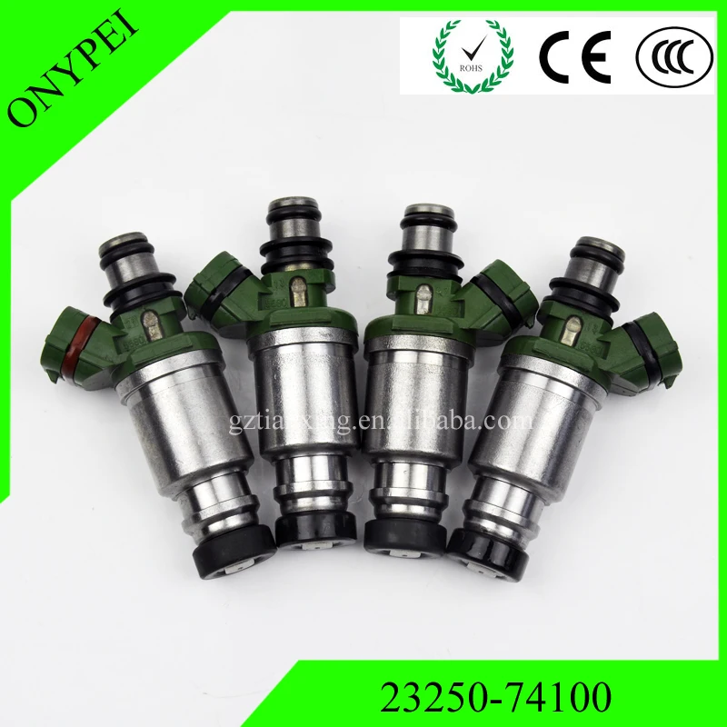 (4 шт.) 23250 74100 23209 топливный инжектор для Toyota Celica Camry 92 01 2 RAV4 0 2325074100 2320974100|Топливный