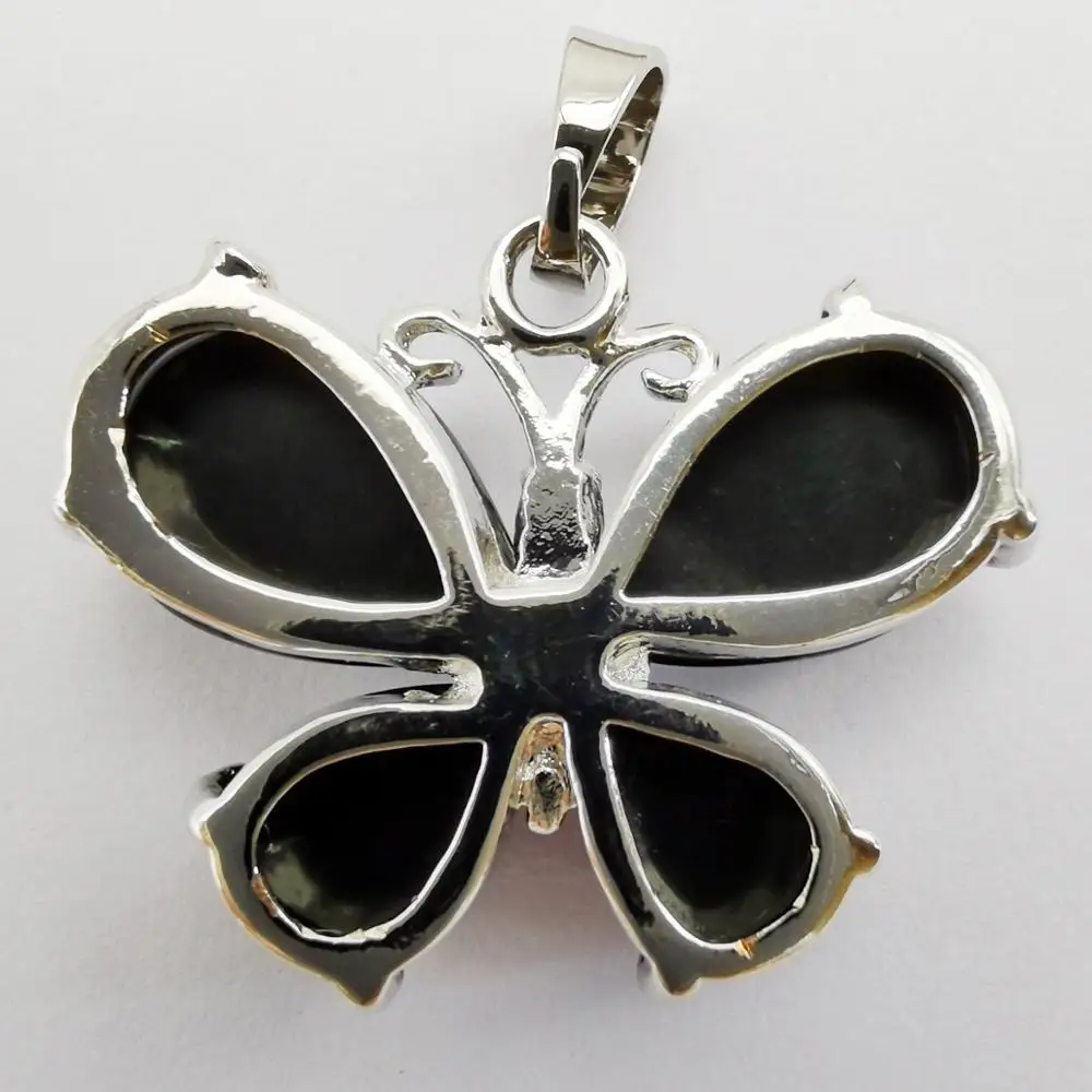 Ювелирные изделия из натурального черного искусственного драгоценного камня