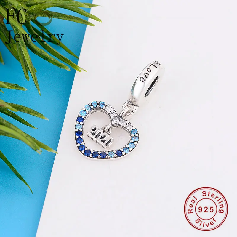 FC ювелирные изделия подходит для оригинального бренда Шарм браслет 100% Серебро 925