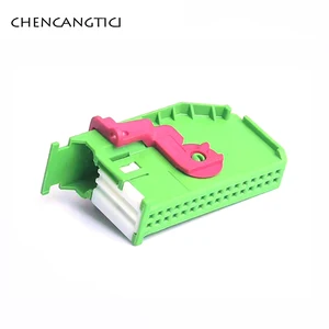 Автомобильный разъем ЭБУ, 32-контактный разъем для приборной панели Audi VW Seat Skoda 1719057-1 1719058-1