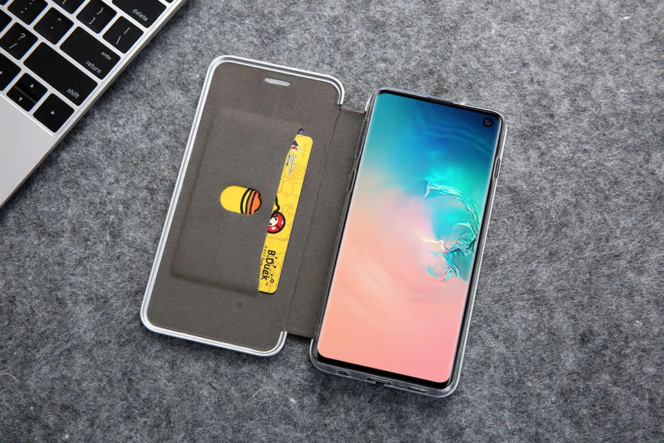 Роскошный кожаный флип-чехол на магните для samsung Galaxy S7 edge S8 S9 S10 Plus слот для карт кошелек чехол для samsung Note8 Note9