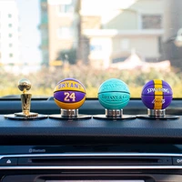 mini basketball decor series souvenirs los angeles sports enthusiasts championship trophy collectibles fans gifts car decoration