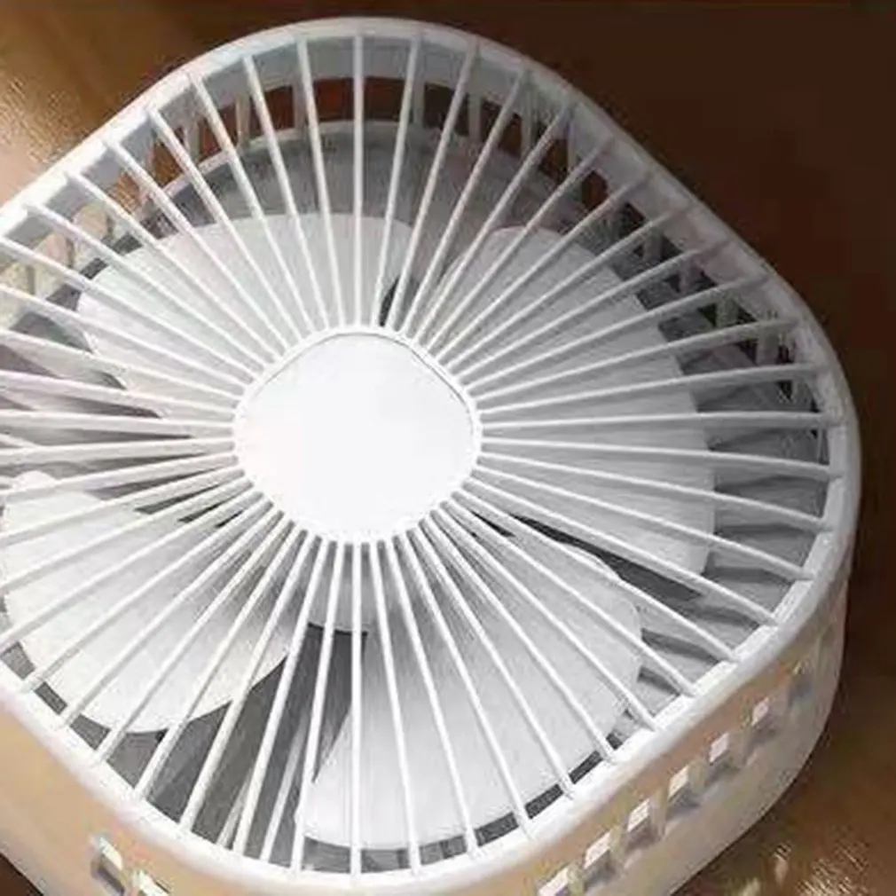 

Mini Portable Fans Telescopic Foldable Usb Rechargeable Fan Air Cooler Low Noise 4 Gears Timing Foldable Fan