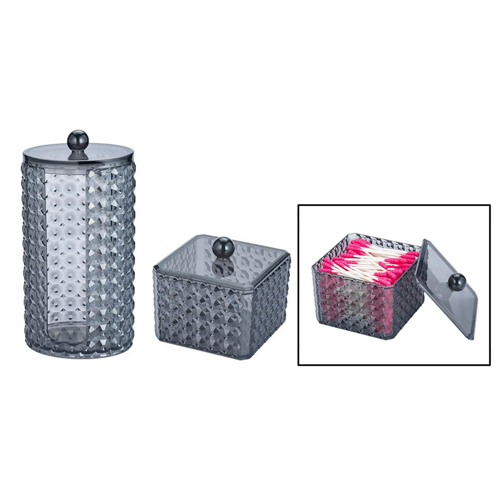 

Acrylic Cotton Pad Dispenser, Cotton Pad Holder, Cotton Pads Dispenser Organizer