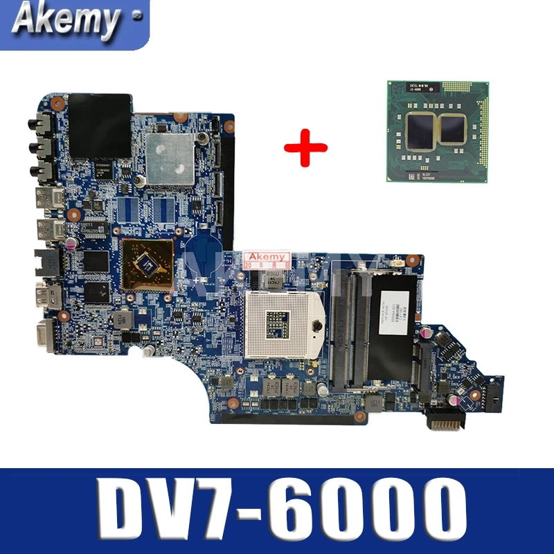 Материнская плата ERILLES 665987 001 для ноутбука HP Pavilion DV7 6000 100%