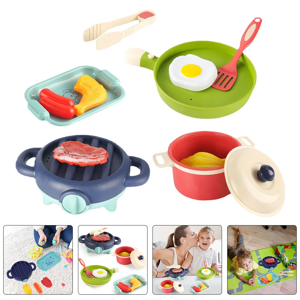 

1 Set Children Simulation Cookware Toys Kids Kitchen Toys Educational Toys