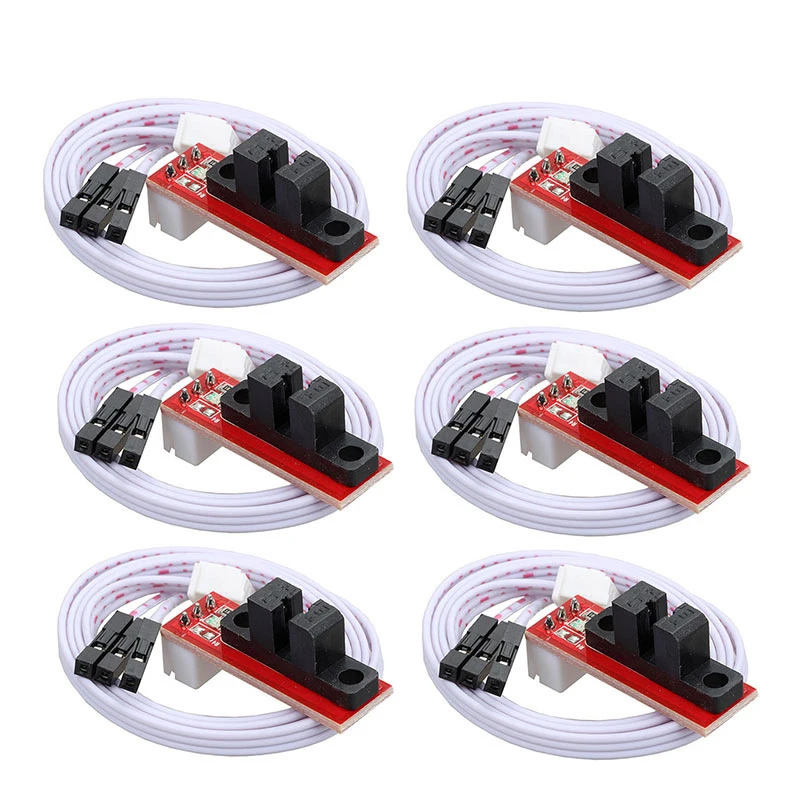 

3D Printers Parts Optical Endstop Light Control Limit Switch for RAMPS 1.4 Board with 3 Pin Cable Red 3D Print Part Accessories
