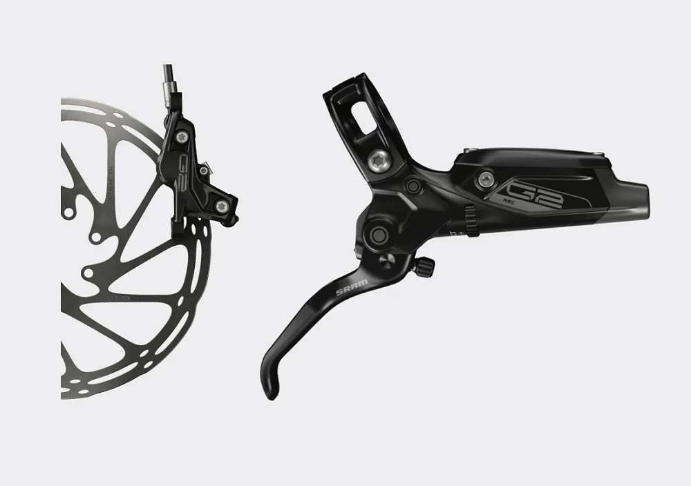 Пара гидравлических дисковых тормозов SRAM G2 RSC внешний тормоз с ротаторами 160 мм 180