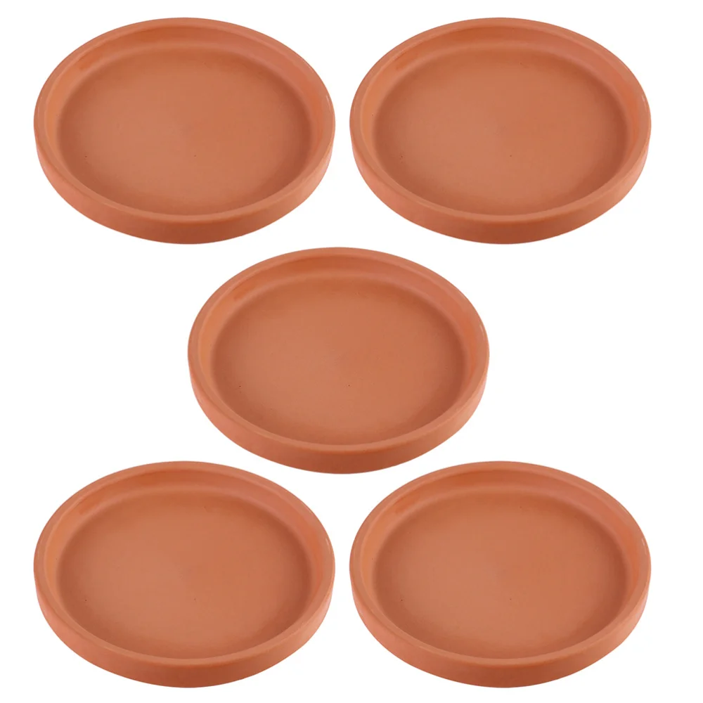 

5Pcs Plant Pot Plate Flowerpot Water Trays Flowerpot Storage Tray Planter Tray