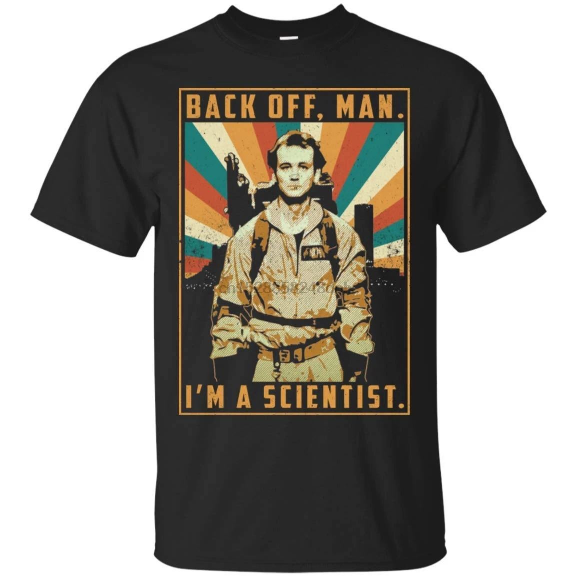 Back Off Man I'm A Scientist Футболка-забавная винтажная рубашка |