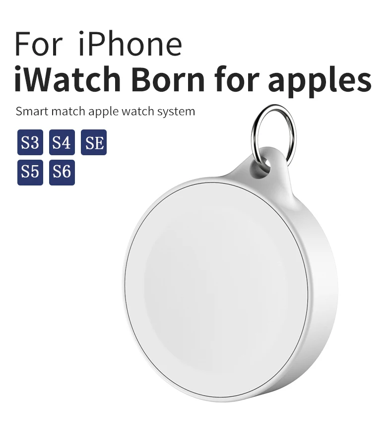 Магнитное Беспроводное зарядное устройство Qi для apple watch 6 5 4 3 SE iwatch | Наручные часы