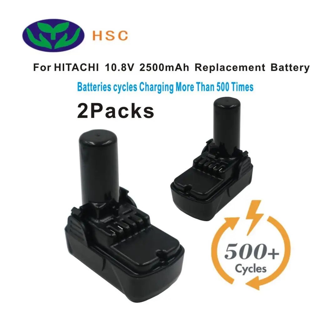 2 шт. 2.5Ah 18650 Батарея HIT10.8 Li-Ion 10 8 V Замена для экскаватора HITACHI BCL1015 BCL1030 BCL1030M BCL1030A |