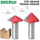 1 шт., вольфрамовые фрезы 12 мм, 12 дюйма, 90-120 градусов