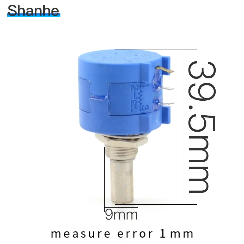 Прецизионный многоповоротный потенциометр 3590S 2 100 Ом 200 500 1 к 5 10 20 50 к|potentiometer