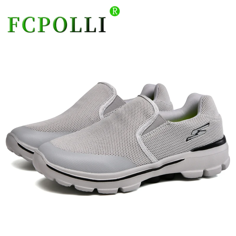 

Summer Run Sport Shoe Man Black Blue Walking Shoes For Men Slip-on Jogging Shoe Mens Mesh Breathable Trail Running Shoes Man