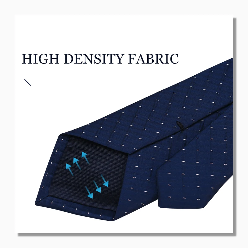 Kaidvll Business Necktie Men Ties 7cm Blue Color For Skinny Tie Wedding Dress Fashion Shirt Accessories | Аксессуары для одежды