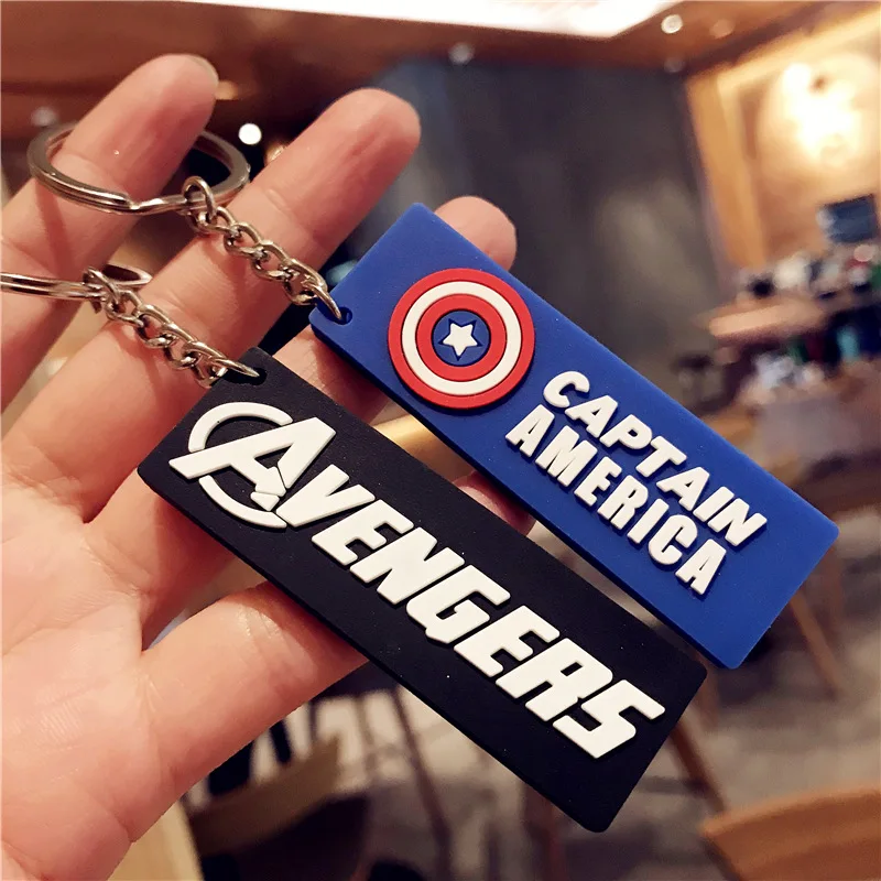 Disney Марвел Мститель Союза Бэтмен брелки для ключей материал изготовления сумок