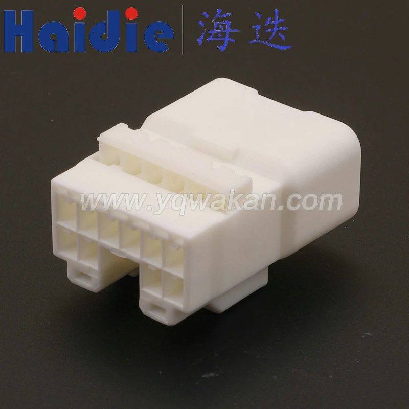 

2sets 10pin auto wiring electric plug 7282-1100 unsealed plastic plug connector 7282-1100