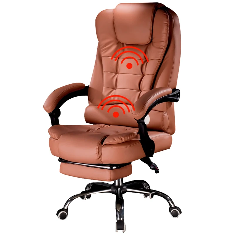 Computer chair home comfortable sedentary gaming backrest boss office bedroom study swivel sofa seat | Мебель
