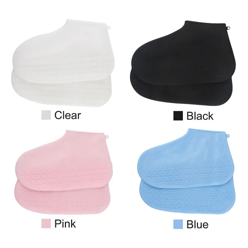 Многоразовые силиконовые латексные эластичные Чехлы для обуви с защитой от