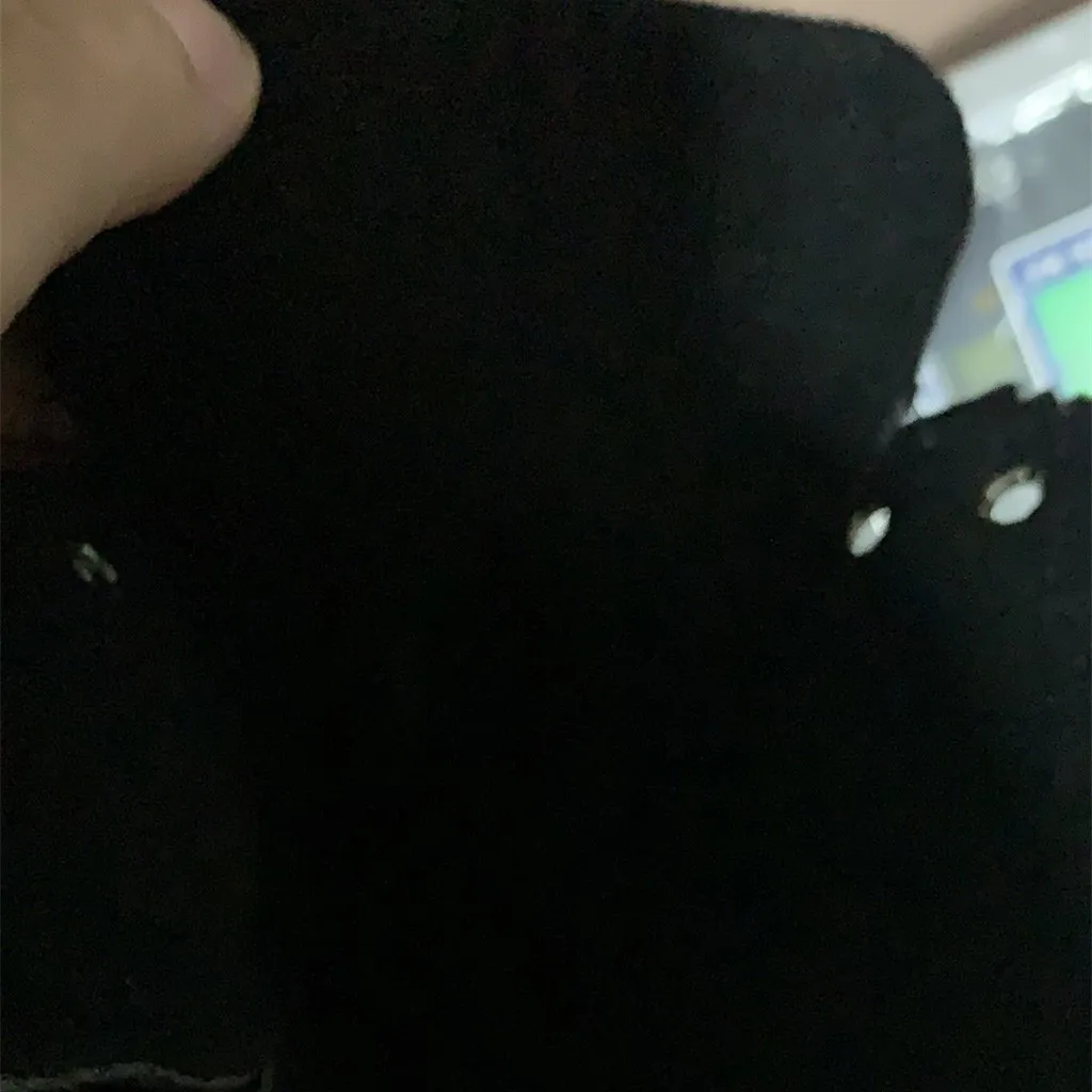 Мужские ботинки в готическом стиле панк высокие Осень-зима модные байкерском