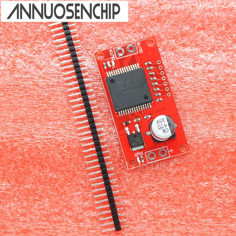 Модуль драйвера шагового двигателя Moto Shield VNH2SP30 высокотоковый 30 А для arduino |