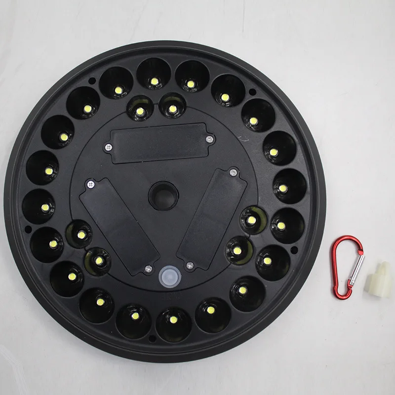 Ультраяркая наружная лампа для кемпинга на солнечной батарее 26