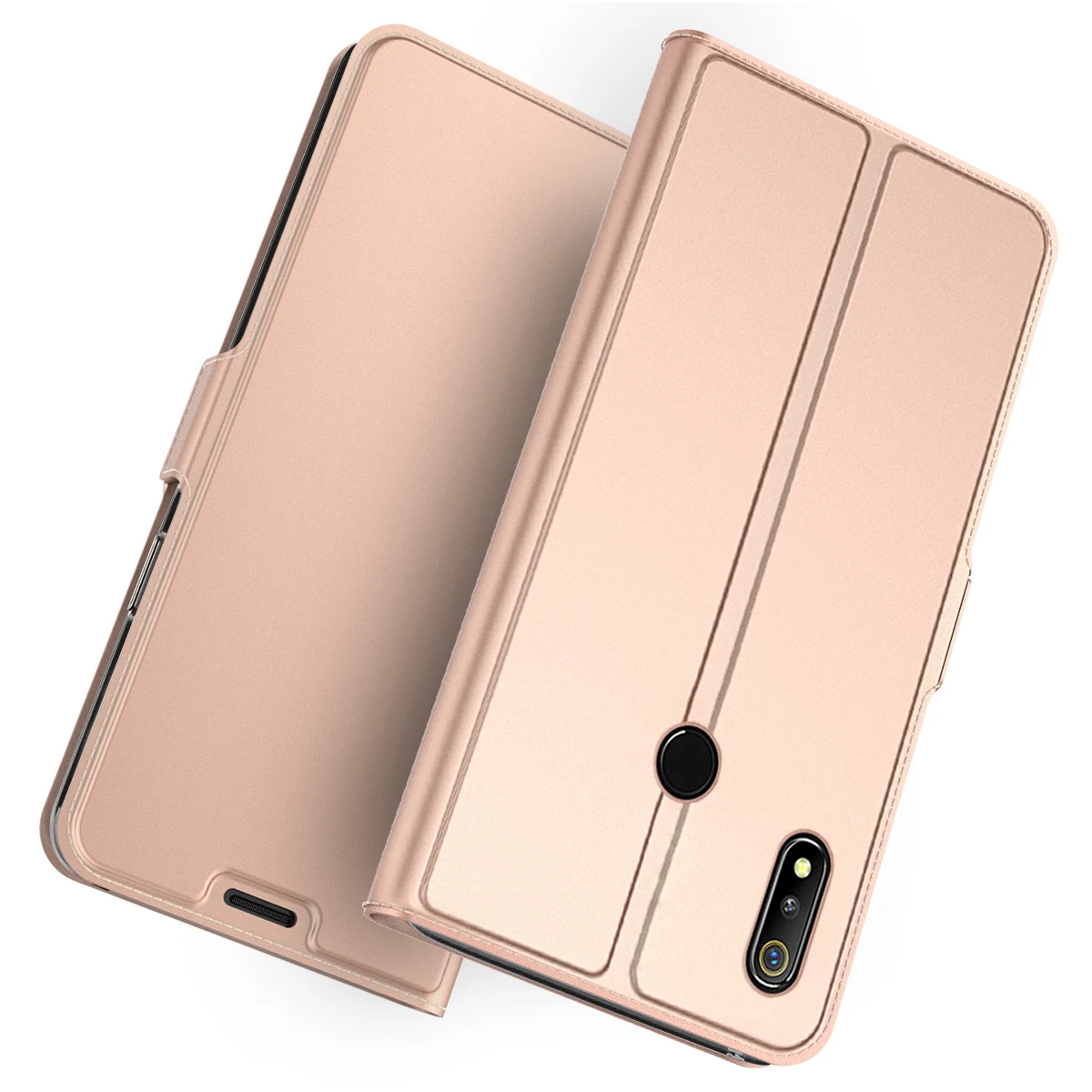 Для Oppo Realme 3 Pro чехол, кожаный бумажник, полная защита, противоударный откидной Чехол-подставка для OPPO Realme 5 Pro, чехол со слотом для карт, роскошный