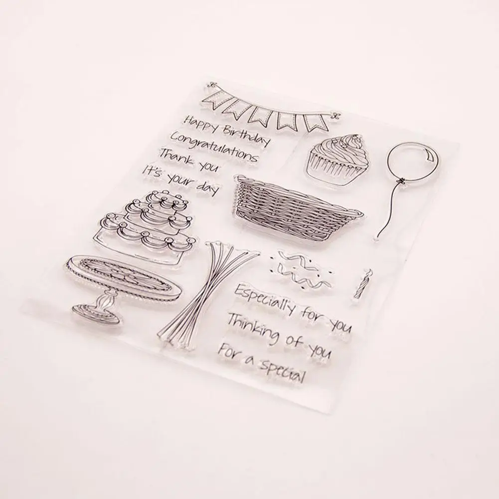 

Transparent Seal Cake Decoration Lace 15.5x20.5cm Balloons Letters And Decoration Chocolate Kitchen Seal Home Cake Baking W9P0