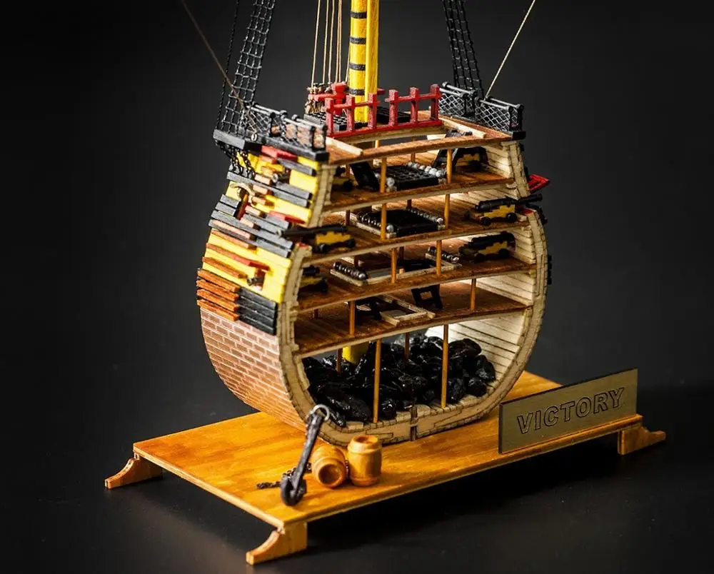 Набор моделей корабля Victory Scale 1/200 HMS + комплекты латунных улучшенных