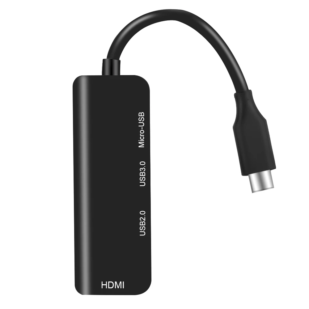 Мульти Usb 3 0 2 тип C концентратор 4 порта адаптер сплиттер для клавиатуры принтер