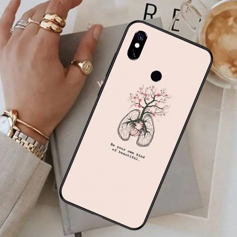 

Retrp Aesthetic Flower art pattern Phone Case For Xiaomi Redmi note 7 8 9 t max3 s 10 pro lite funda coque shell cover