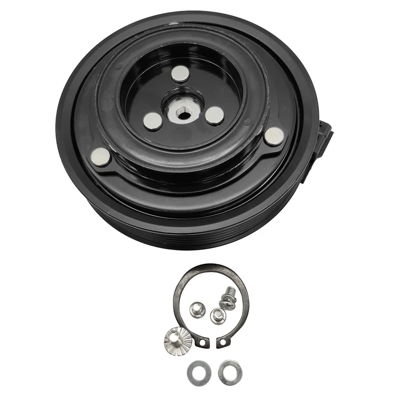 Компрессор переменного тока Комплект сцепления катушка шкив для 2008 2014 Nissan Rogue