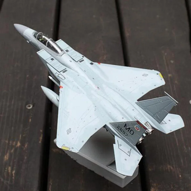 Коллекция 1/100 года американский военно морской F 15 самолет воздушного флота