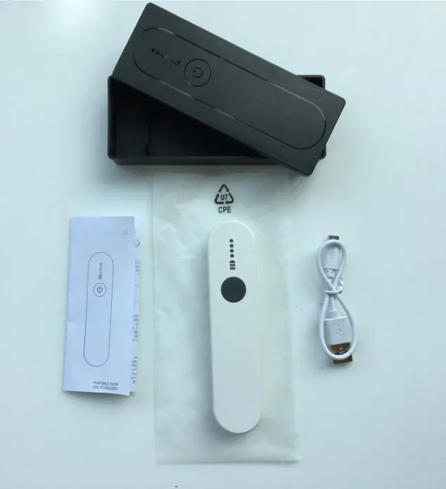 Портативный мини стерилизатор перезаряжаемая УФ лампа для дезинфекции дома