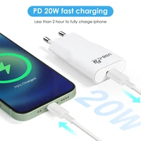 ultra thin 20w fast type c wall charger with pd 3 0 usb c power adapter for iphone 1212 pro max 11 pro max xs 8 galaxy s10