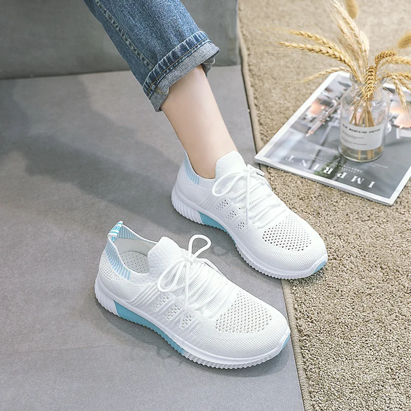 Женские кроссовки для прогулок и спортзала Повседневная летняя обувь женщин |