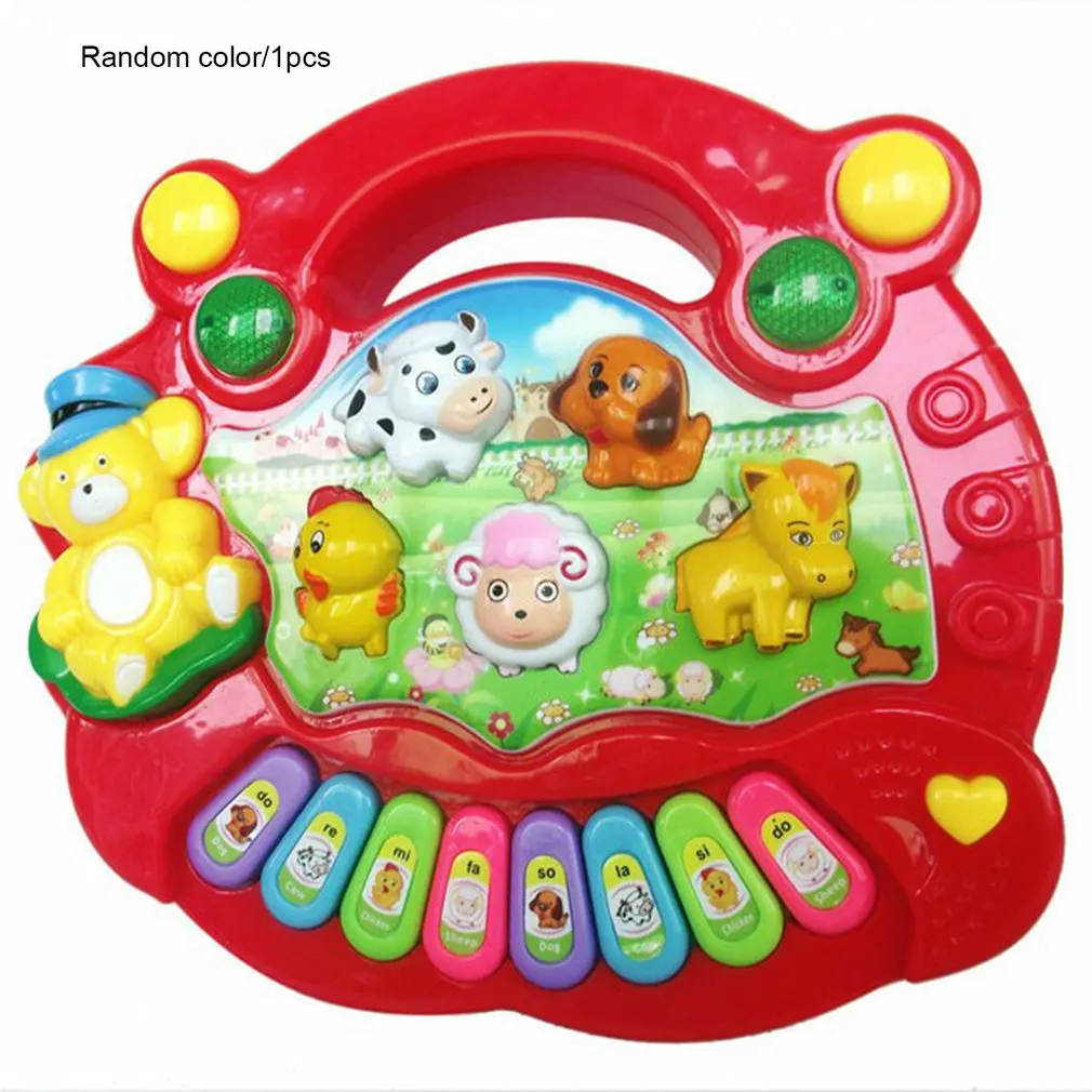

Children's Animal Farm Piano Music Toy eEducational Electronic Organ Baby Playing Instrument Recognition Ability Gifts