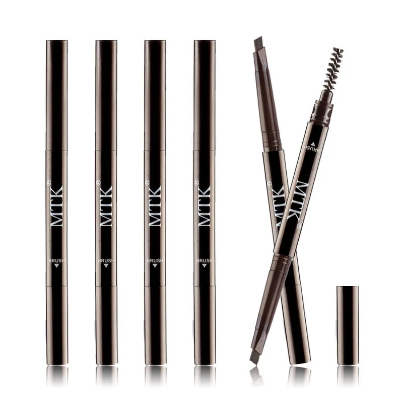 1 шт. двойной карандаш для бровей водостойкая пудра бровей|automatic eyebrow pencil|eyebrow
