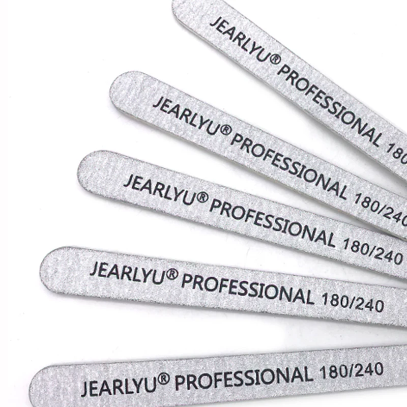 Пилка для ногтей 200/100 деревянные пилочка гель-лака профессиональная прочная