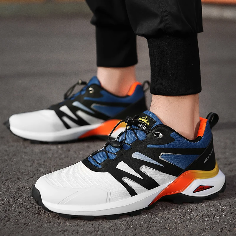 

Men's Waterproof Lightweight Casual Trekking Backpacking Sneakers Adult Large Size 40-50 Male Outdoor Trailing Hiking Shoes