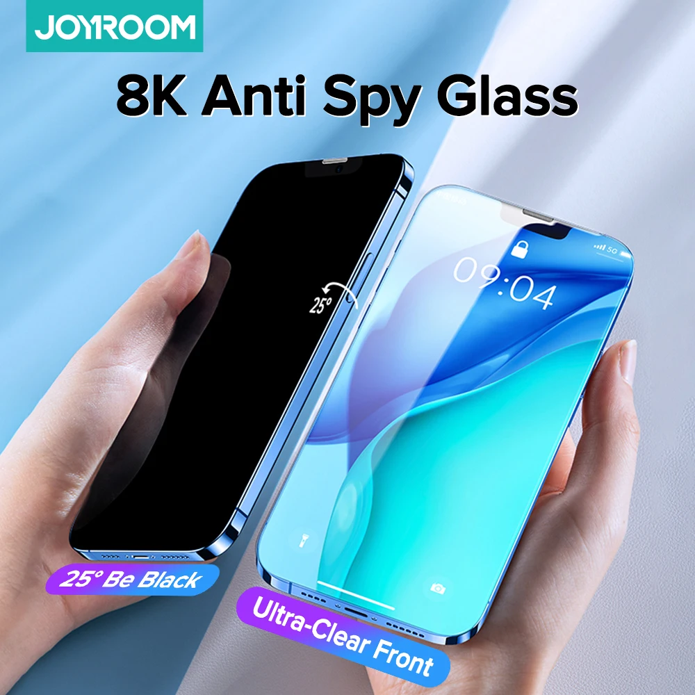Private Screen Protector For iPhone 13 Pro Max Anti-Spy Full Cover Tempered Glass For iPhone 13 Pro Protective Glass HD Joyroom