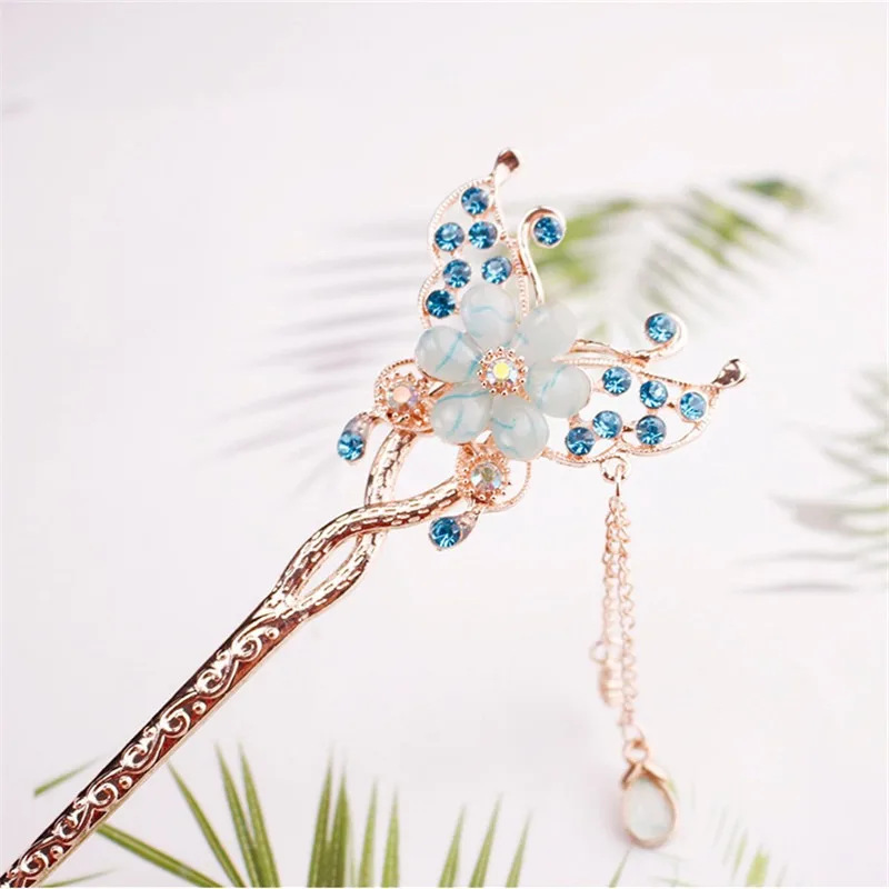 Новый популярный металлический резной головной убор для невесты китайский