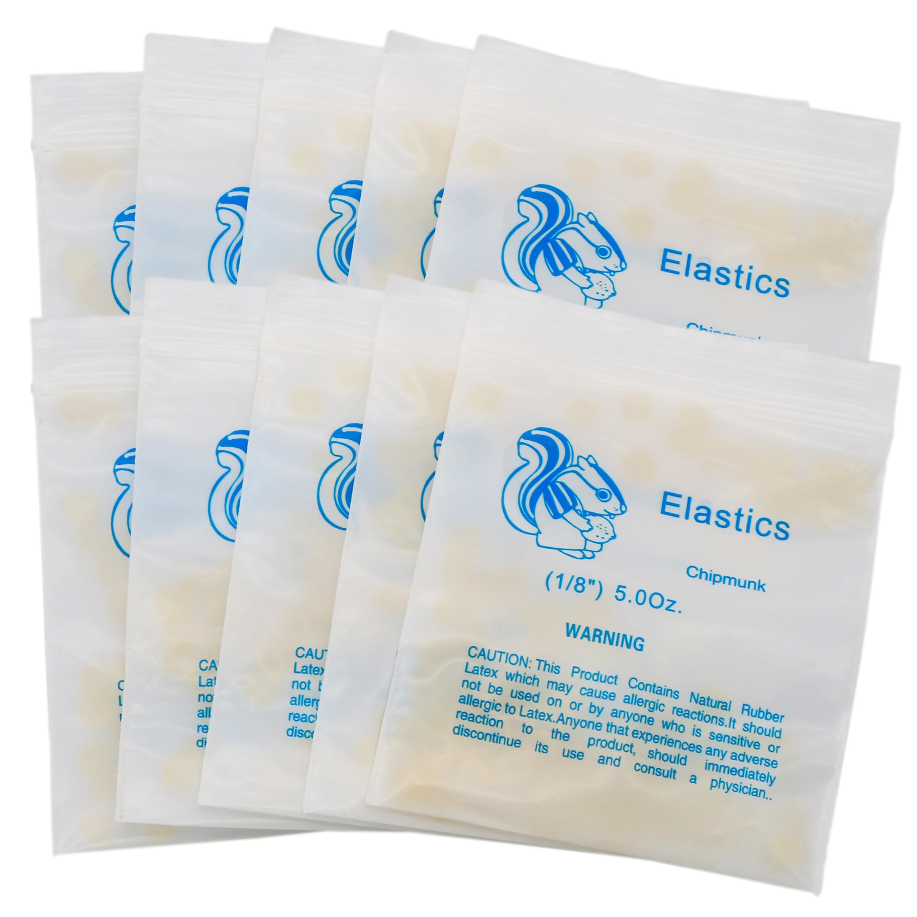 

1000pcs/10 packsDental Orthodontic Rubber Bands Elastics Teeth Gap Medical Grade Resin Elastics Dental Ligation Coil