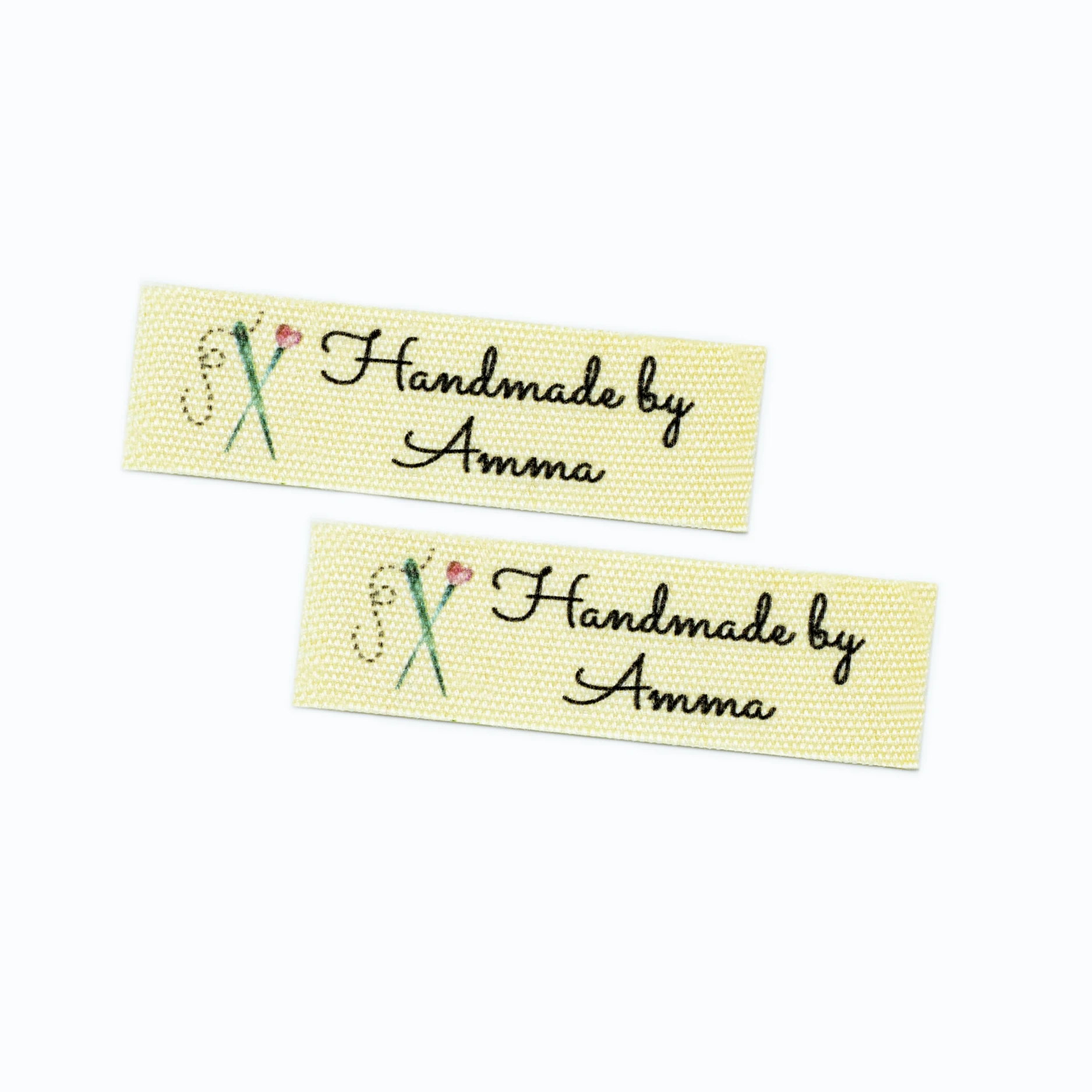 

120 pieces Ironing Labels, Logo or Text, Personalized Brand , Clothing Labels, Custom Design, Fabric tags(YT275)