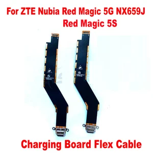 Оригинальный IC USB-порт зарядное устройство док-разъем Быстрая Зарядка гибкий кабель для ZTE Nubia Red Magic 5G 5S NX659J Зарядка телефона